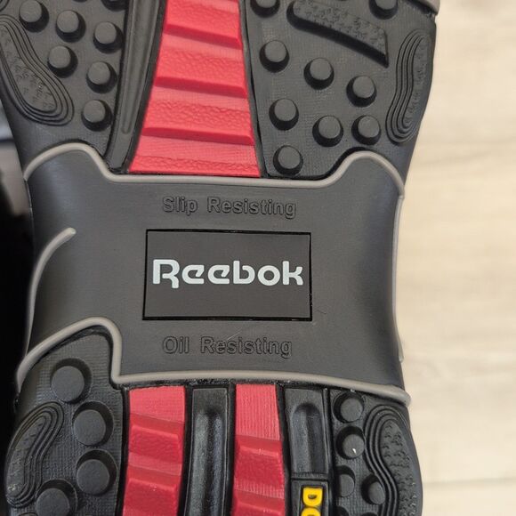 REEBOK TIAHAWK MEN\'S WATERPROOF SPORT WORK BLACK BOOTS RB4555 Size 11 EW New